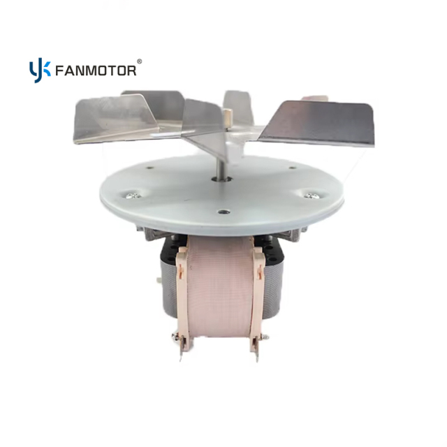 Motor universal de CA para horno eléctrico de secado de pizzas con poste sombreado