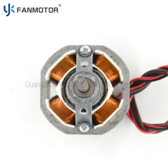 Fabricación de motor de CA de polos sombreados YJ5820 con bobinado de agujas para ventilador de extracción