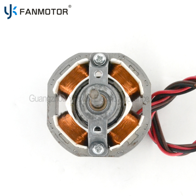 Fabricación de motor de CA de polos sombreados YJ5820 con bobinado de agujas para ventilador de extracción