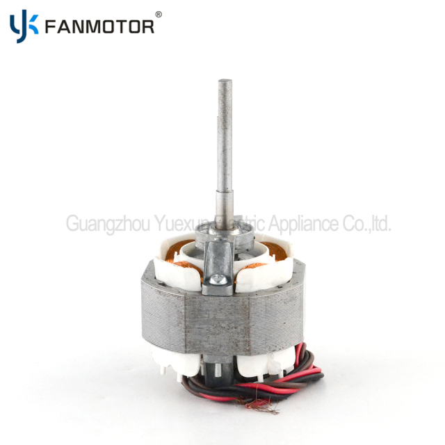Fabricación de motor de CA de polos sombreados YJ5820 con bobinado de agujas para ventilador de extracción