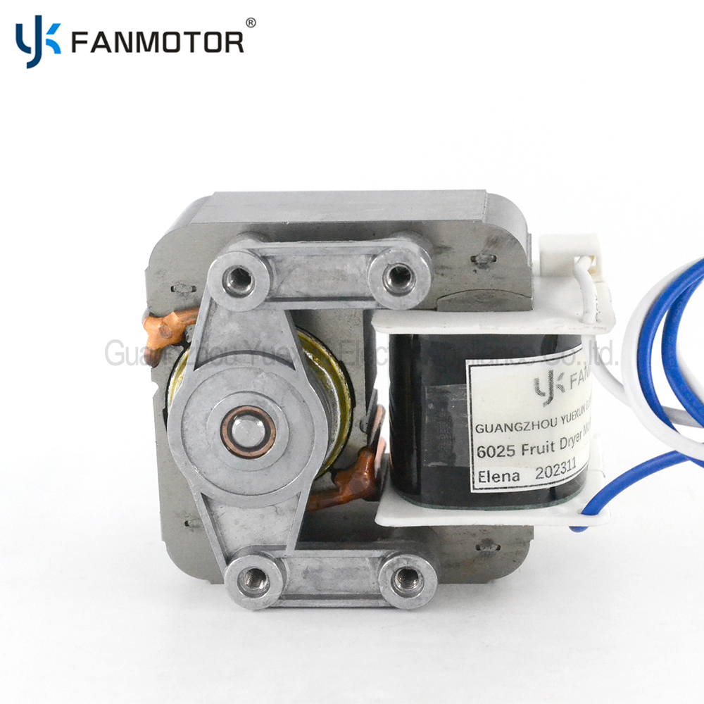 Yj60 60*25 Shaded Pole Motor Oven Dried Fruit Machine Motor