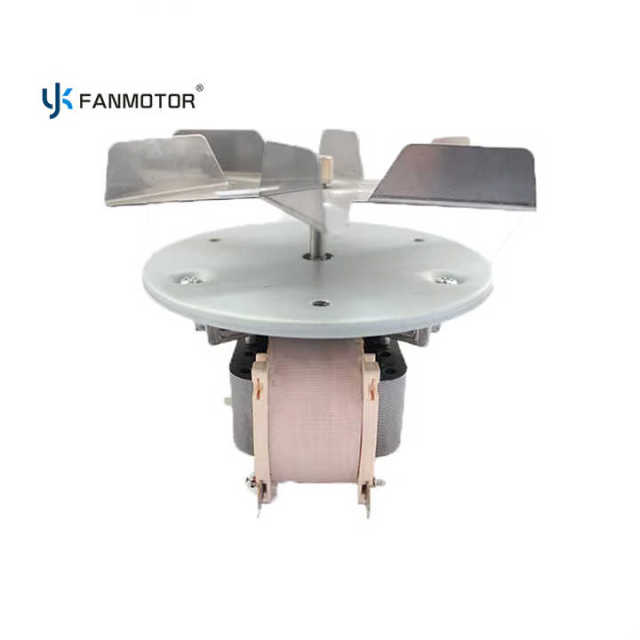 Motor universal de CA para horno eléctrico de secado de pizzas con poste sombreado