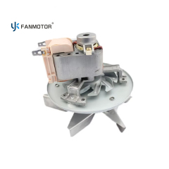 Motor universal de CA para horno eléctrico de secado de pizzas con poste sombreado