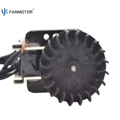 Motor de alambre de cobre personalizado de 48 x 15 mm con polos sombreados para enfriador de gabinete.