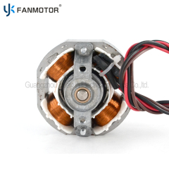 Fabricación de motor de CA de polos sombreados YJ5820 con bobinado de agujas para ventilador de extracción