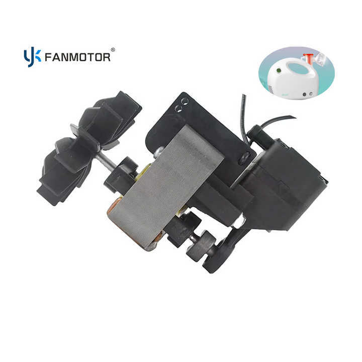 Low Noise 6225mm Ball Bearing Aluminum Wire Nebulizer Compressor Motor