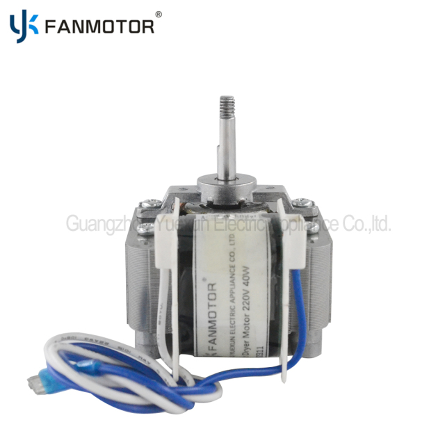 Motor de polea sombreada Yj60 60*25 para máquina de secado de frutos secos