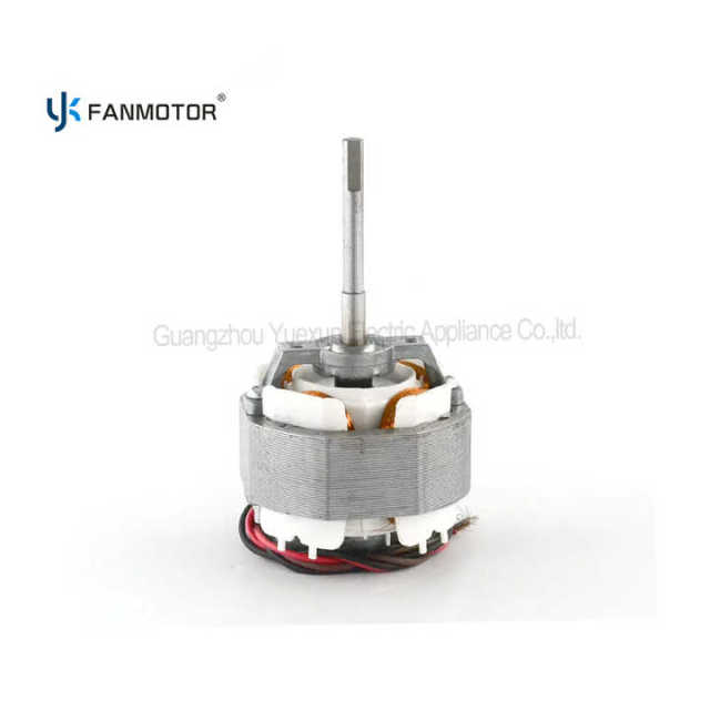 Fabricación de motor de CA de polos sombreados YJ5820 con bobinado de agujas para ventilador de extracción