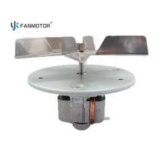 Motor universal de CA para horno eléctrico de secado de pizzas con poste sombreado