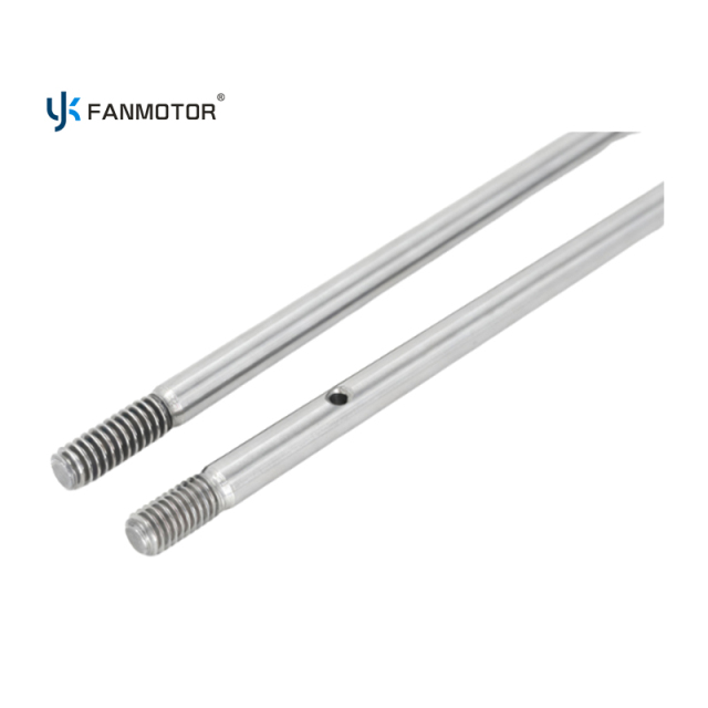 Eje del motor de 8 x 195 mm para ventilador eléctrico de mesa doméstico