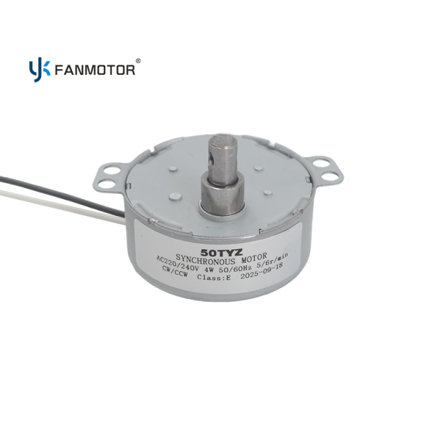 Motor síncrono reversible de fábrica CA 220-240 V 50/60 Hz CW/CCW 50TYZ