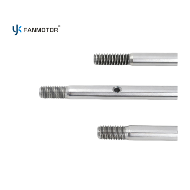 Eje del motor de 8 x 195 mm para ventilador eléctrico de mesa doméstico