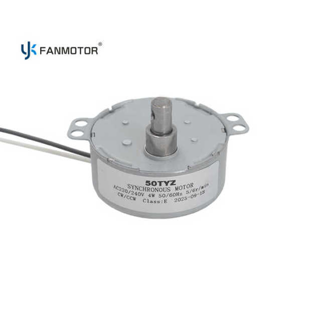 Motor síncrono reversible de fábrica CA 220-240 V 50/60 Hz CW/CCW 50TYZ