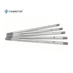 Piezas de motor de ventilador de pedestal personalizadas profesionales, eje de motor de acero C#45