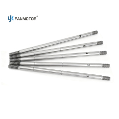 Piezas de motor de ventilador de pedestal personalizadas profesionales, eje de motor de acero C#45