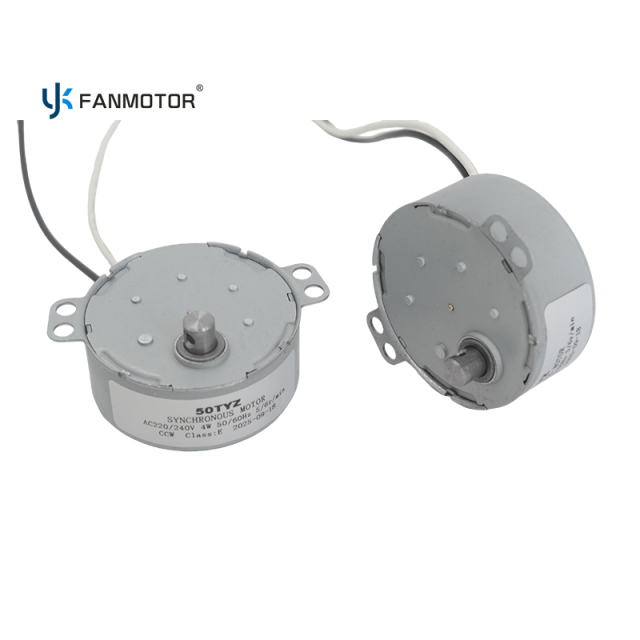 Minimotor síncrono de imán permanente con polos de garra de CA 50TYZ, 5/6 RPM