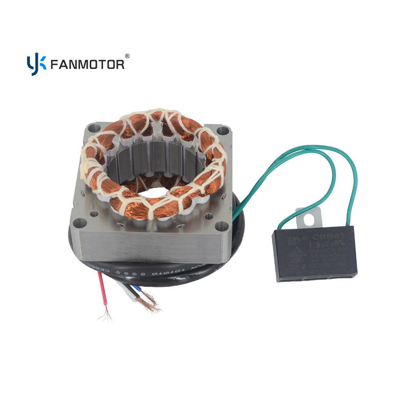 Supply Silicon Steel 71mm AC Fan Stator Core with Pure Copper Winding