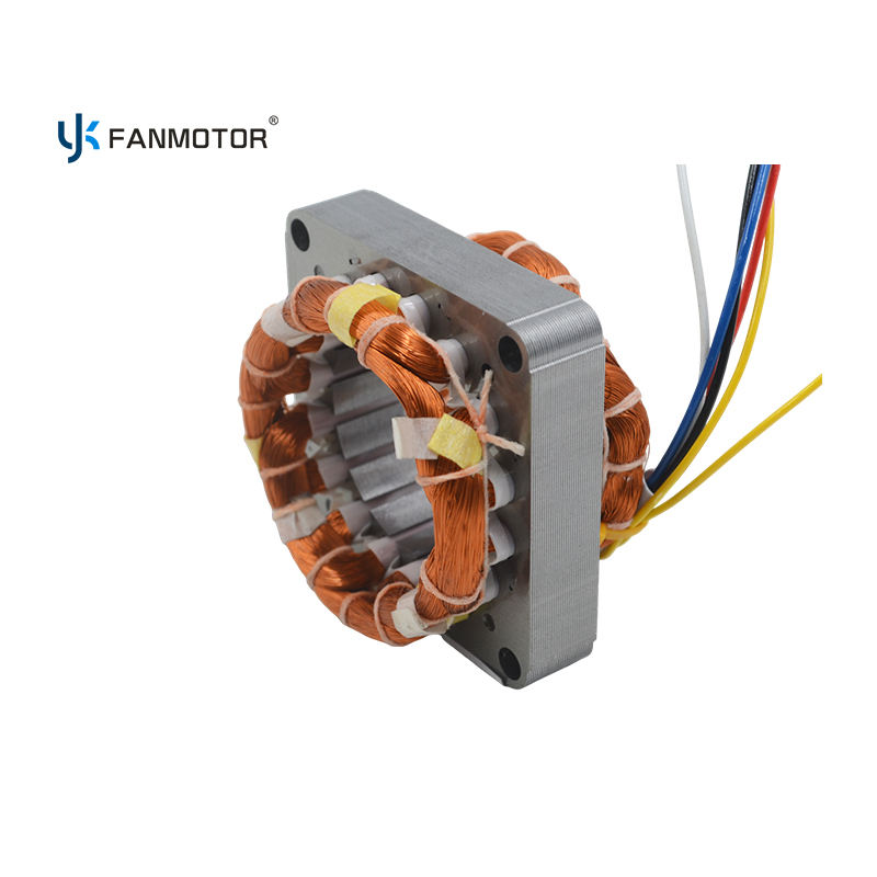 High Efficiency 7516 Aluminum Winding Fan Motor Stator