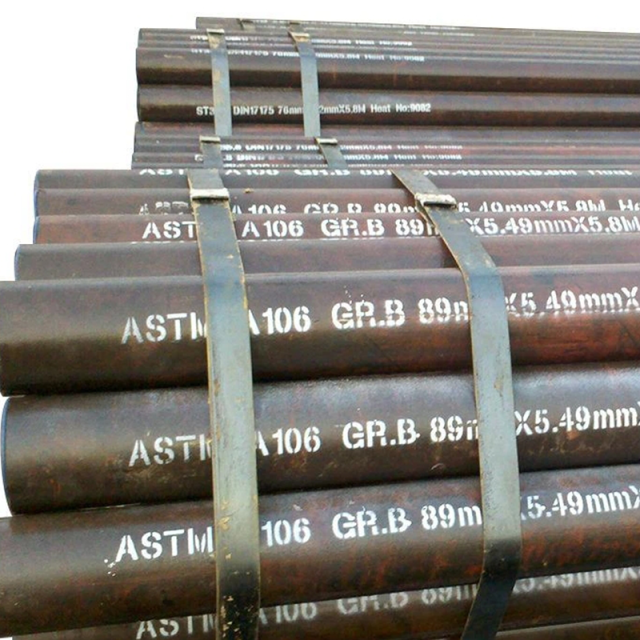 HYT ASTM A106 Grade A/B/C Seamless Carbon Steel Round Pipe