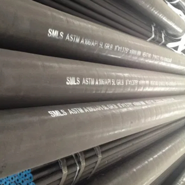 HYT ASTM A106 Grade A/B/C Seamless Carbon Steel Round Pipe