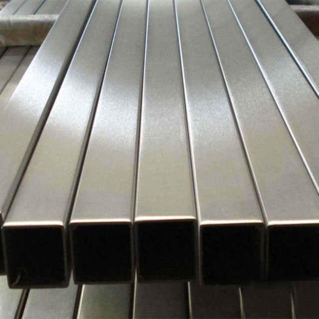 50x50mm EN 10216-5 1.4541 cold rolled Stainless Steel Seamless Square Pipe