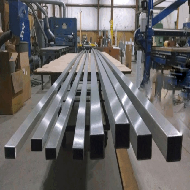 50x50mm EN 10216-5 1.4541 cold rolled Stainless Steel Seamless Square Pipe