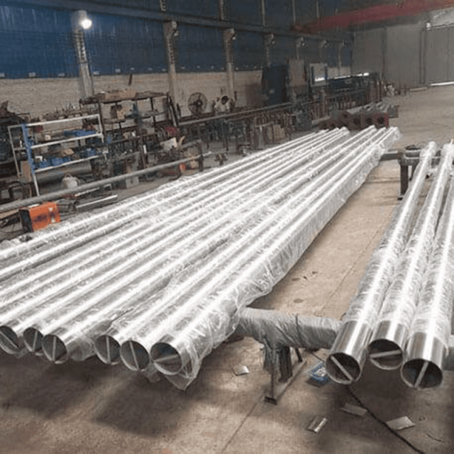 6 inch JIS G3463 SUS316L cold rolled Seamless Stainless Steel Round Pipe