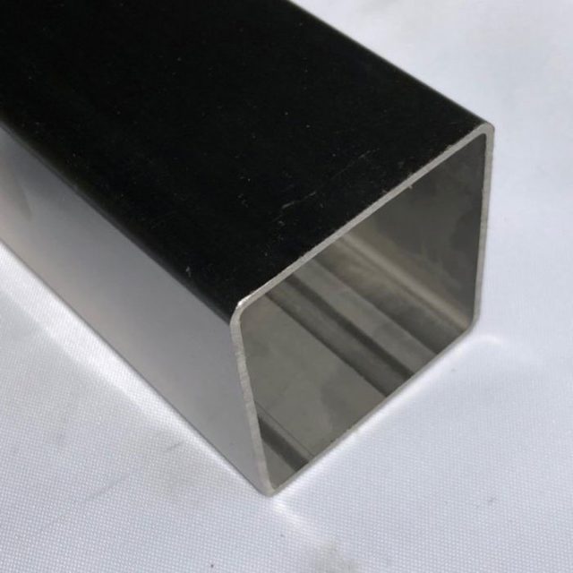 100×100 mm JIS G3448 SUS316L SAW Welded Stainless Steel Square Pipe