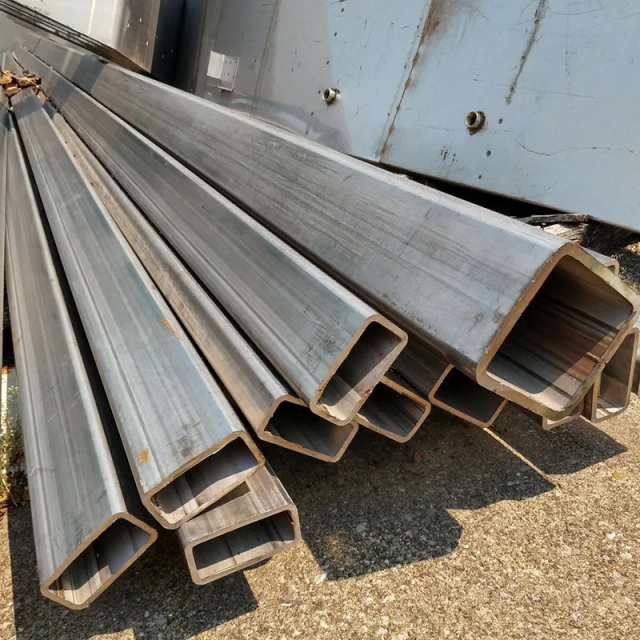 100x50mm EN 10216-5 1.4541 cold rolled Stainless Steel Seamless Rectangular Pipe