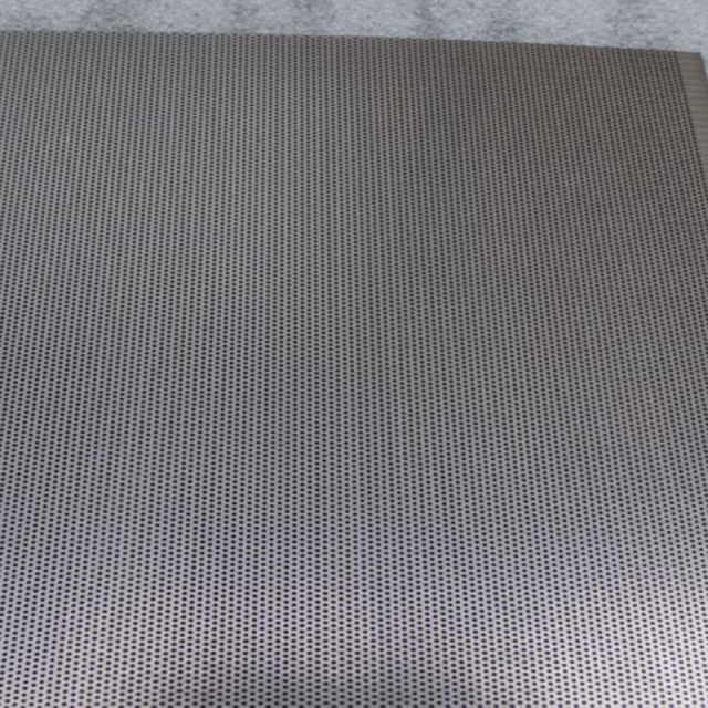 1.5mm Cold Rolled BA Finish 1.4571 Stainless Steel Perforated Plate