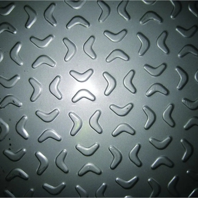 6mm Cold Rolled 2B Finish SUS316Ti Stainless Steel Checkered Plate