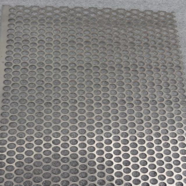 0.8mm Cold Rolled 316L Stainless Steel Perforated Plate