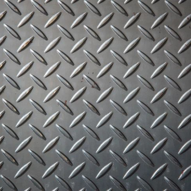 4mm Cold Rolled 2B Finish X5CrNi18-9 Stainless Steel Checkered Plate