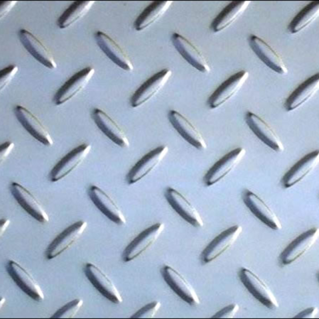 4mm Cold Rolled Brushed Finish 304L Stainless Steel Checkered Plate