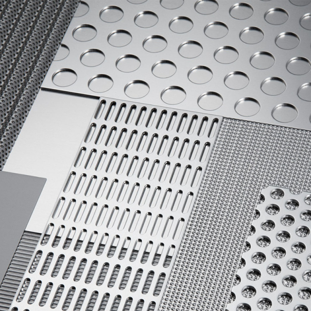 1.2mm Cold Rolled Brushed Finish 1.4571 Stainless Steel Perforated Plate