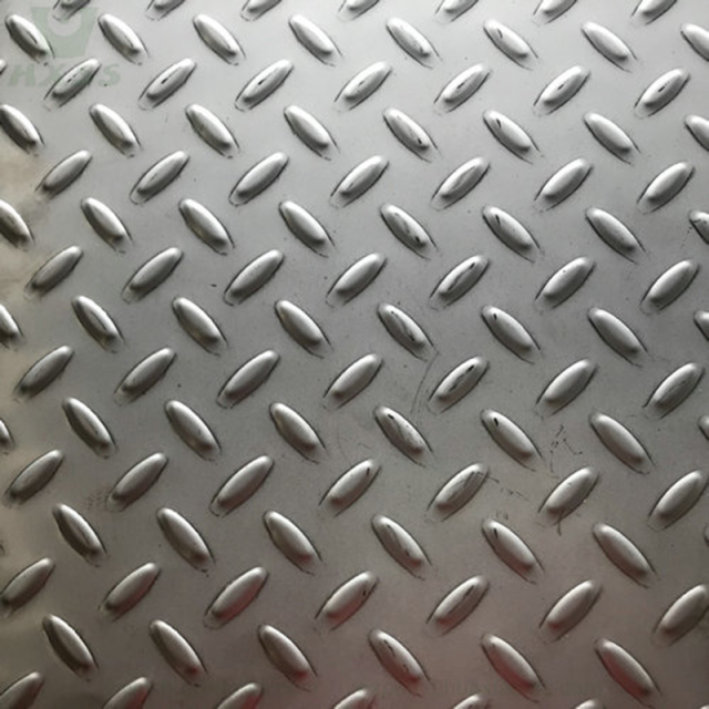 5mm Cold Rolled BA Finish SUS440C Stainless Steel Checkered Plate