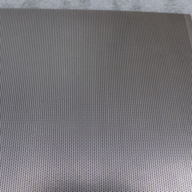 0.8mm Cold Rolled 316L Stainless Steel Perforated Plate