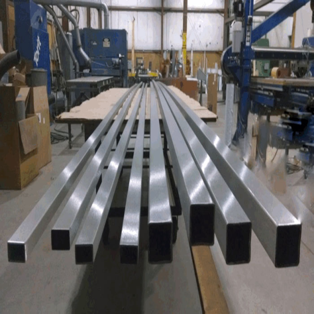 130×70 mm DIN EN 10217-7 1.4541 ERW Welded Stainless Steel Rectangular Pipe