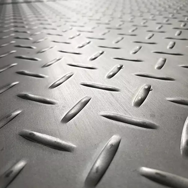 8mm Cold Rolled 304L Stainless Steel Checkered Plate