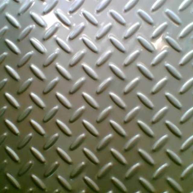 8mm Cold Rolled Brushed Finish 304L Stainless Steel Checkered Plate