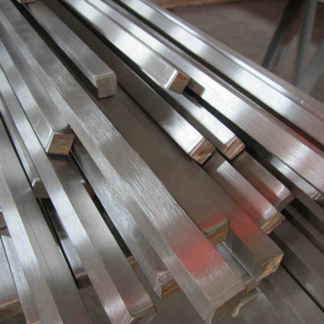 40x40mm EN 10088-3 1.4301 Hot Rolled Brushed Finish Stainless Steel Square Bar Ready to Ship