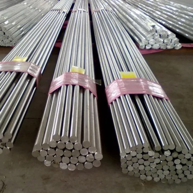 30mm DIN 17440 1.4845 Precision Ground Black Surface Stainless Steel Round Bar in Warehouse