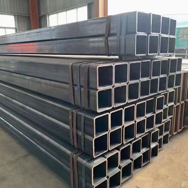 Cold Drawn JIS G3466 STKR400 120mmx240mm Wall Thickness 8mm Length 9m Carbon Steel Seamless Rectangular Pipe