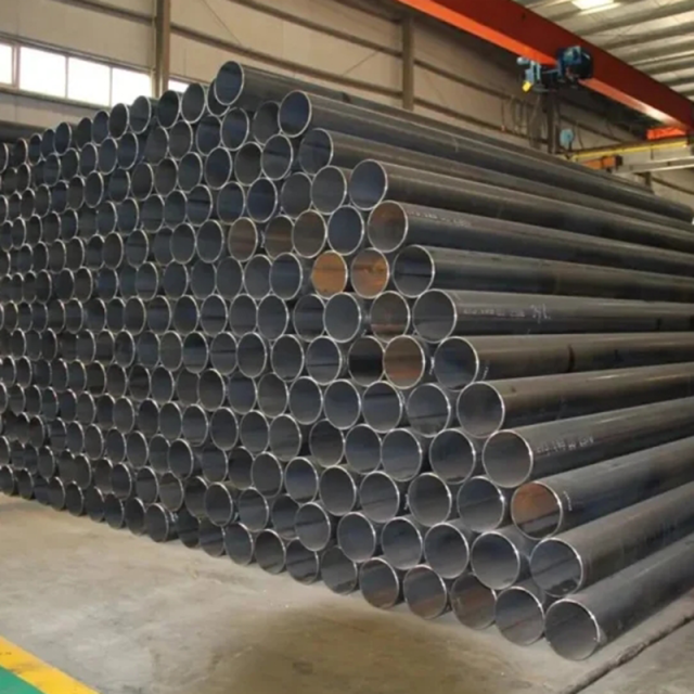 SSAW ISO 3183 L245 60 inch Wall Thickness 1 inch Length 15m Carbon Steel Welded Round Pipe