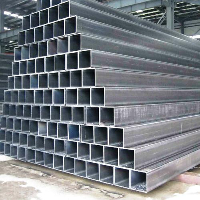 Hot Finished DIN EN 10219 S235JRH 150mmx300mm Wall Thickness 10mm Length 10m Carbon Steel Seamless Rectangular Pipe