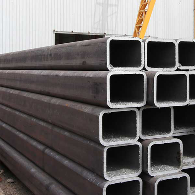 ERW DIN EN 10210 S355J2H 400mmx300mm Wall Thickness 15mm Length 14m Carbon Steel Welded Rectangular Pipe
