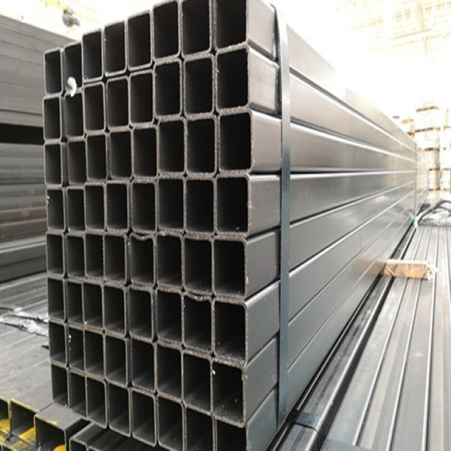 Hot Rolled ASTM A513 80mmx120mm Wall Thickness 5mm Length 8m Carbon Steel Seamless Rectangular Pipe