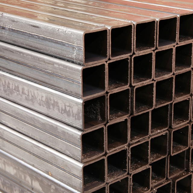 ERW ASTM A500 Grade B 100mmx50mm Wall Thickness 4mm Length 6m Carbon Steel Welded Rectangular Pipe