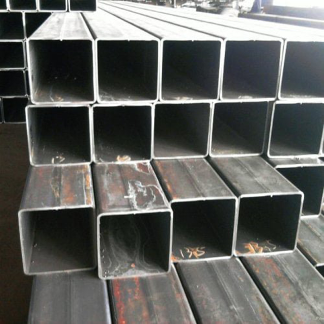 ERW ASTM A500 Grade C 100mmx100mm Wall Thickness 4mm Length 6m Carbon Steel Welded Square Pipe