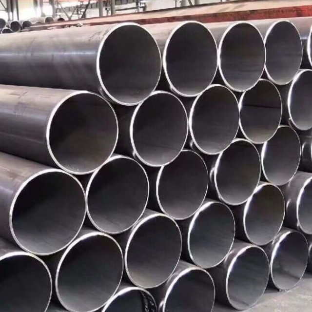 LSAW JIS G3456 STPT410 48 inch Wall Thickness 0.8 inch Length 12m Carbon Steel Welded Round Pipe